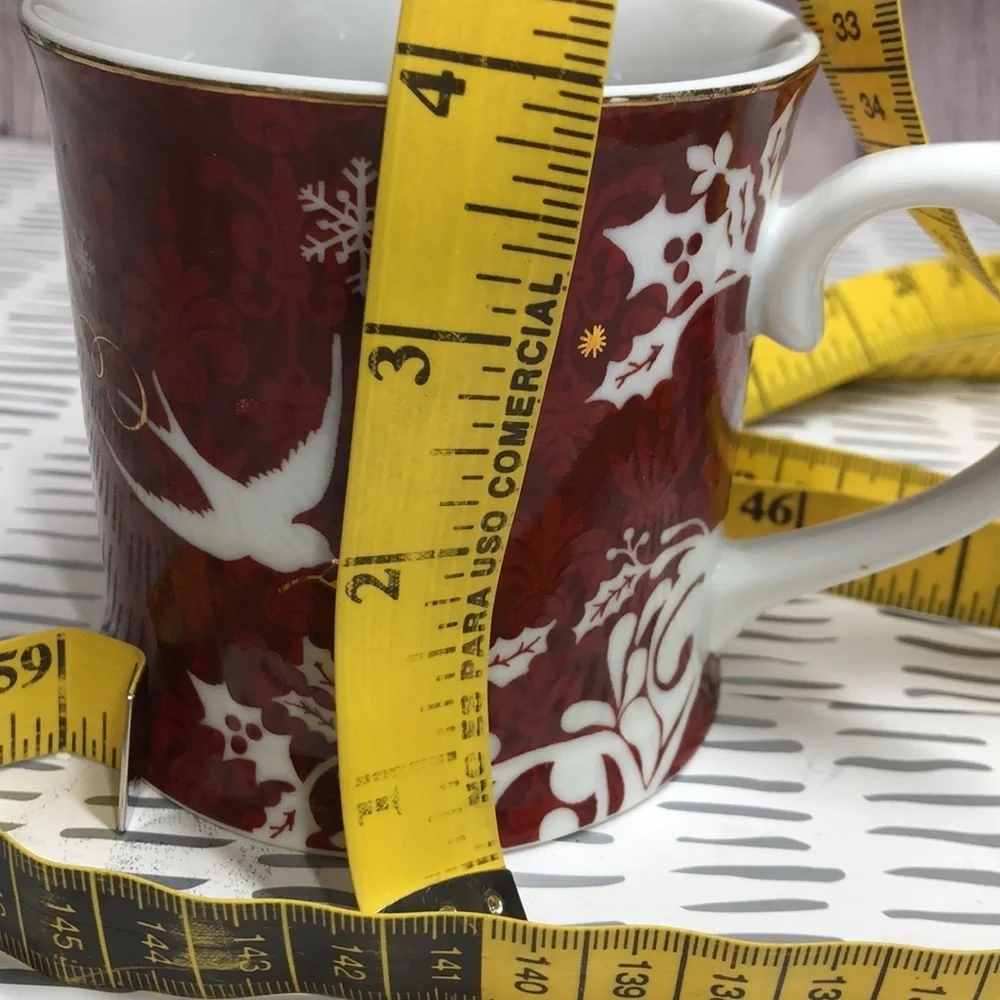 Starbucks red coffee mug by Rosanna